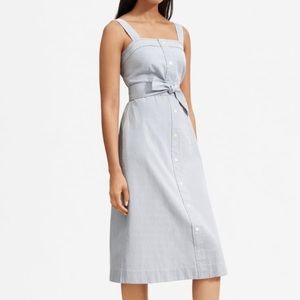 Everlane Cotton Weave Tank Dress